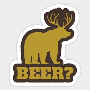 BEER? Sticker